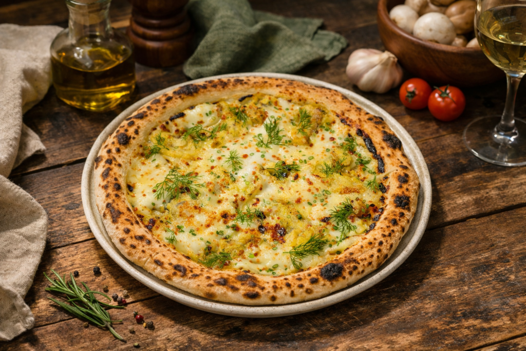 Pizza cá lăng thơm ngon, đặc sản cá nước ngọt cao cấp